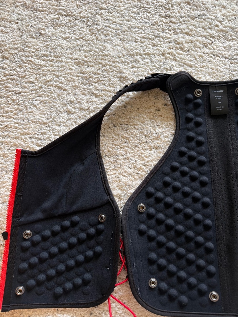 Omorpho G-vest lite S-M black